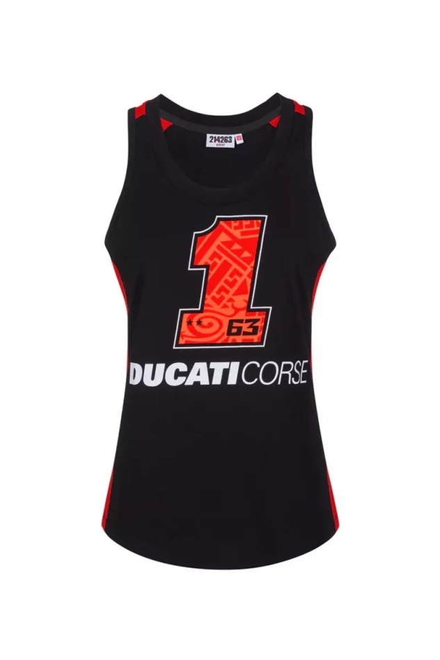 Francesco Bagnaia dámské tílko 1 DUCATI - L