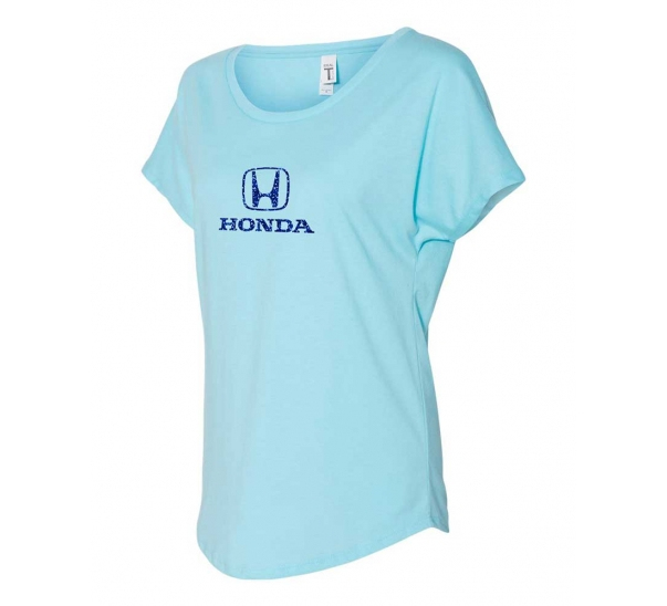 HRC Honda dámské tričko blue - S 2026