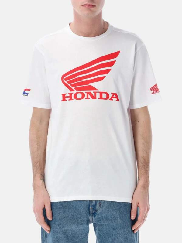 HRC Honda pánské tričko with a large white logo - S 2026