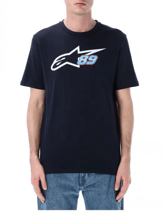 Tričko Jorge Martin - Alpinestars tmavě modré - XL