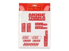 Marc Marquez samolepky 93 - #1 Championship Stickers 2026