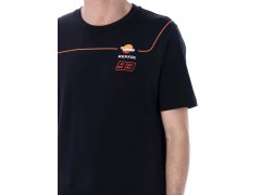 Marc Marquez pánské tričko small logo 93 dark blue 2026