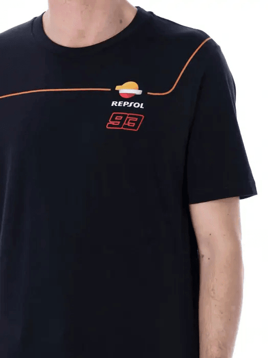 Marc Marquez pánské tričko small logo 93 dark blue 2026