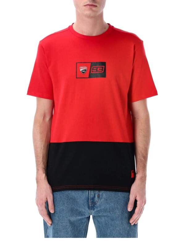 Marc Marquez pánské tričko small logo in the middle red 2026 - Moto GP Marc Marquez Trička, polo trička, košile