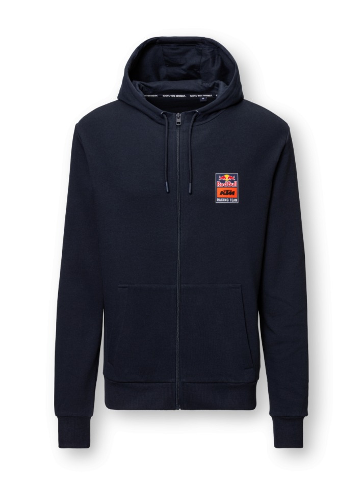 Red Bull KTM pánská mikina s kapucí Backprint navy