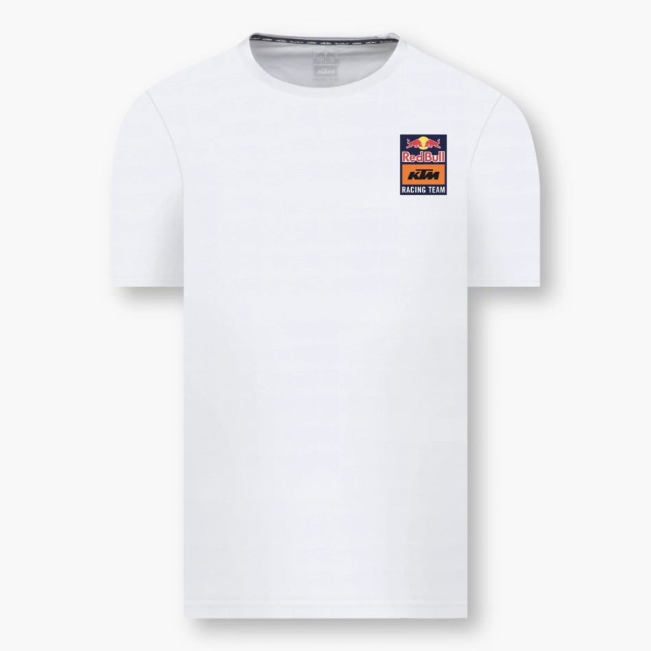 Red Bull KTM pánské tričko Backprint logo white - Moto GP Red Bull KTM Trička, polo trička, košile