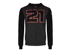 Troy Bayliss pánská mikina s kapucí 21 greyblack - XXL
