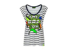 Valentino Rossi dámské tričko VR46 - Classic (Striped) 2020 - XL