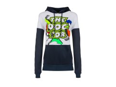 Valentino Rossi dámská mikina s kapucí VR46 - Classic (colors The Doctor) 2020 - L