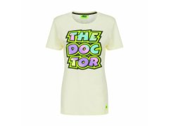 Valentino Rossi dámské tričko VR46 - The Doctor white 2022 - L