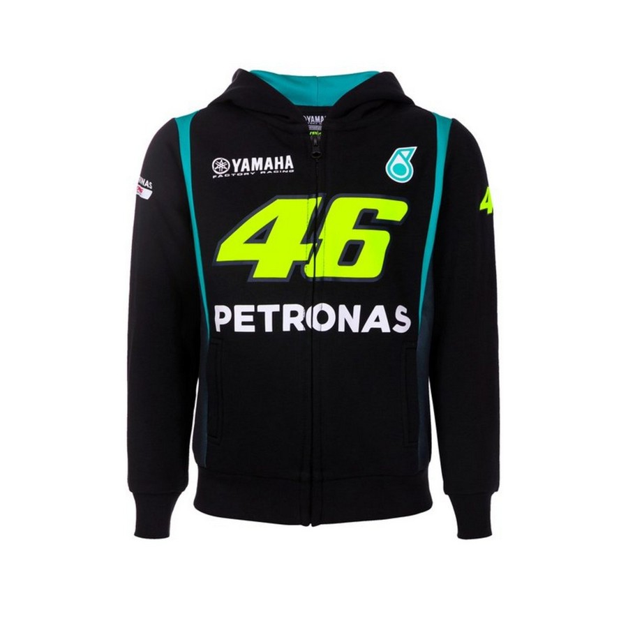 Valentino Rossi dětská mikina s&nbsp;kapucí petronas - 1/3 - Moto GP Valentino Rossi Dětské oblečení
