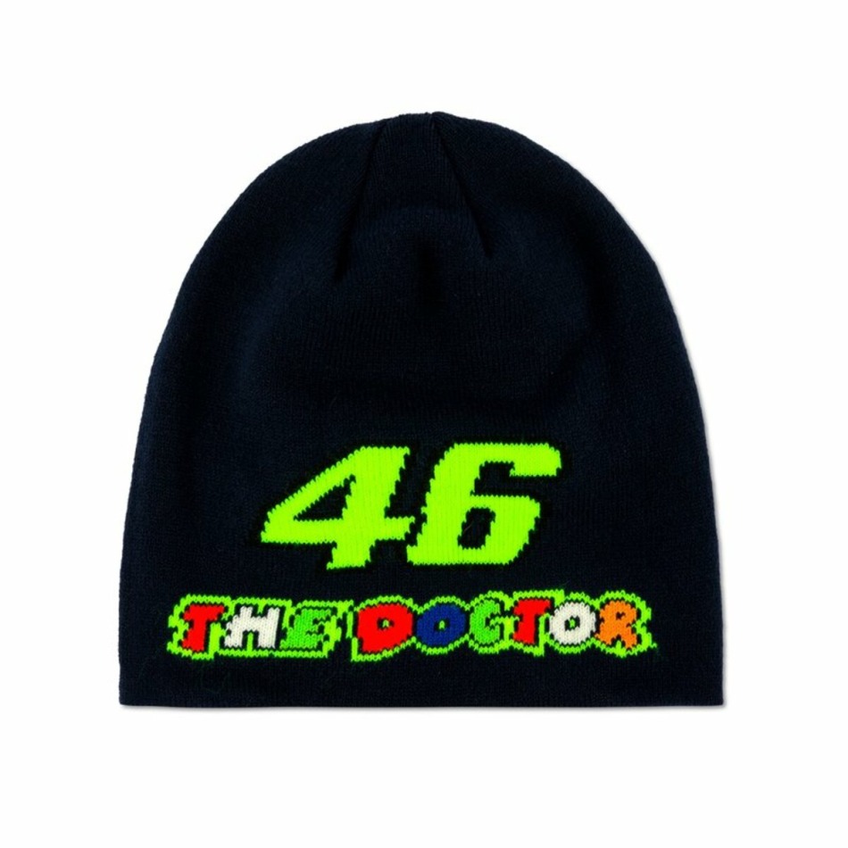 Valentino Rossi dětská zimní čepice VR46 - The Doctor black 2022