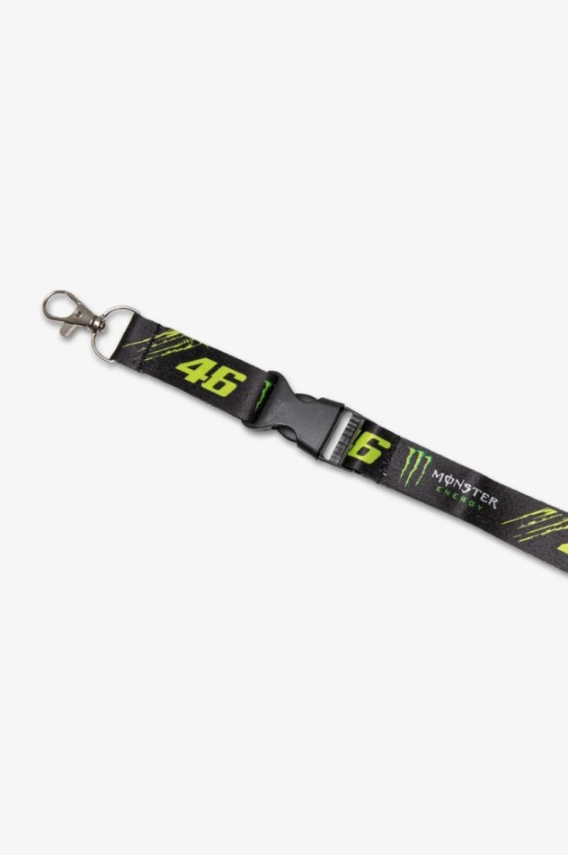 Valentino Rossi šnůrka na krk Monster Energy 46 - Moto GP Valentino Rossi Klíčenky, náramky, šperky