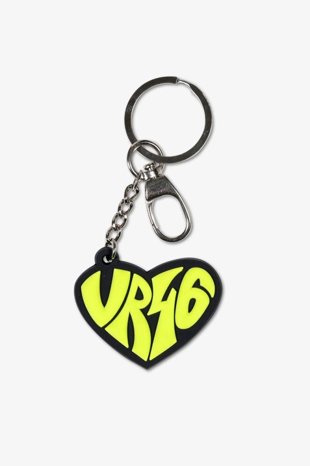 Valentino Rossi přívěšek na klíče ”Love VR46” - Moto GP Valentino Rossi Klíčenky, náramky, šperky