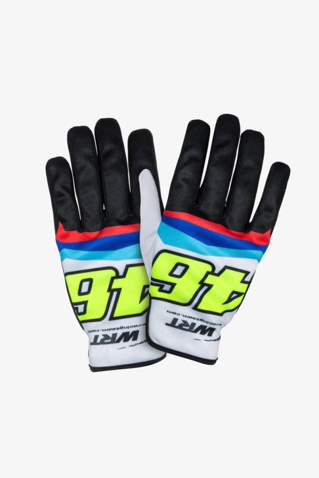 Valentino Rossi rukavice VR46 WRT ”Road to Le Mans” - L