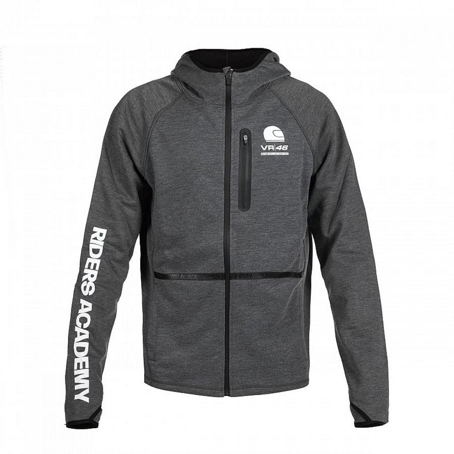 Valentino Rossi pánská mikina s kapucí Riders Academy grey - S