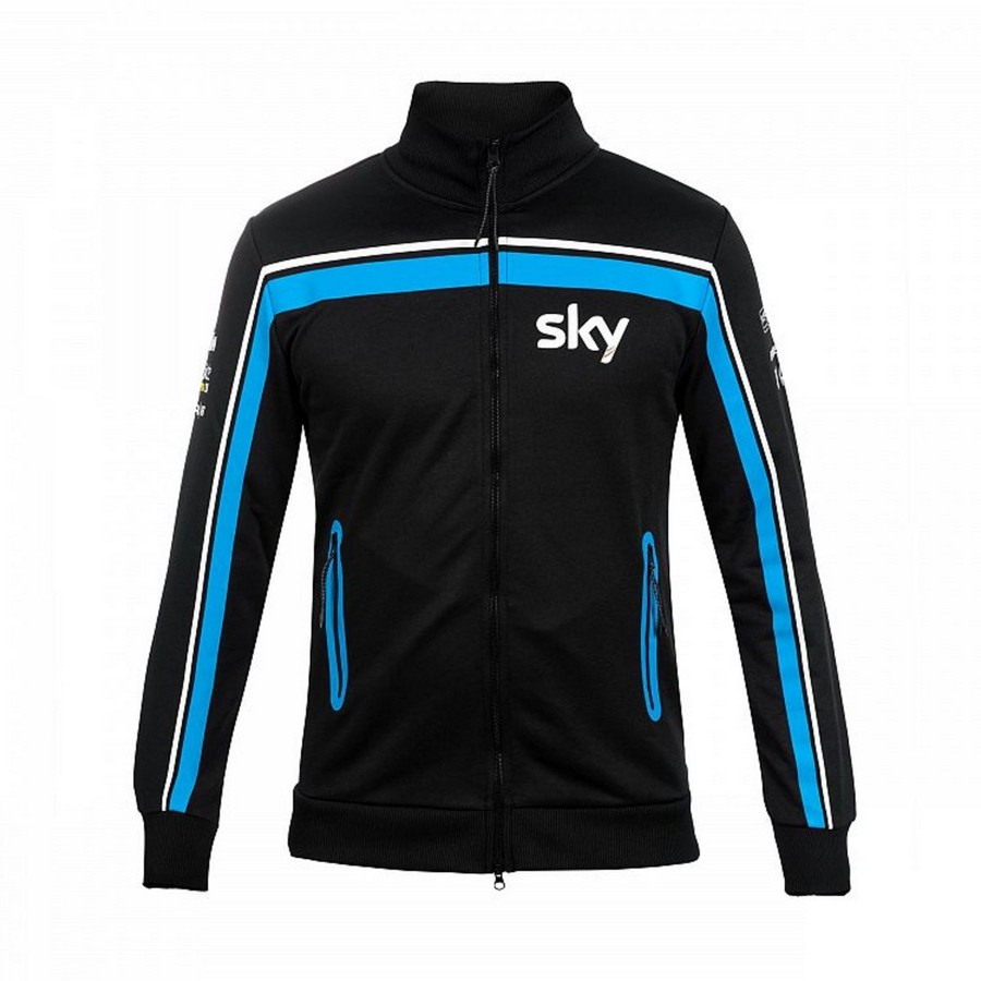 Valentino Rossi pánská mikina black Team sky - XXL - Moto GP Valentino Rossi Mikiny, bundy