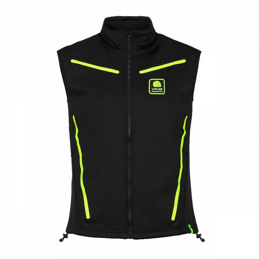 Valentino Rossi pánská vesta VR46 black Riders Academy - M - Moto GP Valentino Rossi Mikiny, bundy