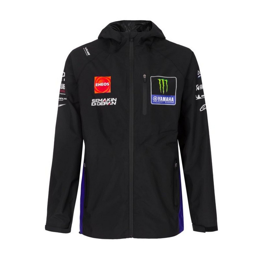 Valentino Rossi pánská bunda s&nbsp;kapucí yamaha factory replica 2021 - XXXL - Moto GP Valentino Rossi Mikiny, bundy