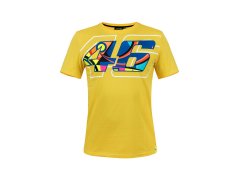 Valentino Rossi pánské tričko classic VR46 yellow - XS