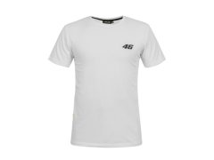 Valentino Rossi pánské tričko white logo VR46 black Core - S