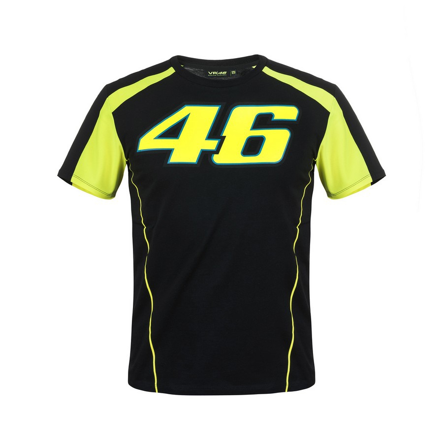 Valentino Rossi pánské tričko classic black - S - Moto GP Valentino Rossi Trička, polo trička, košile