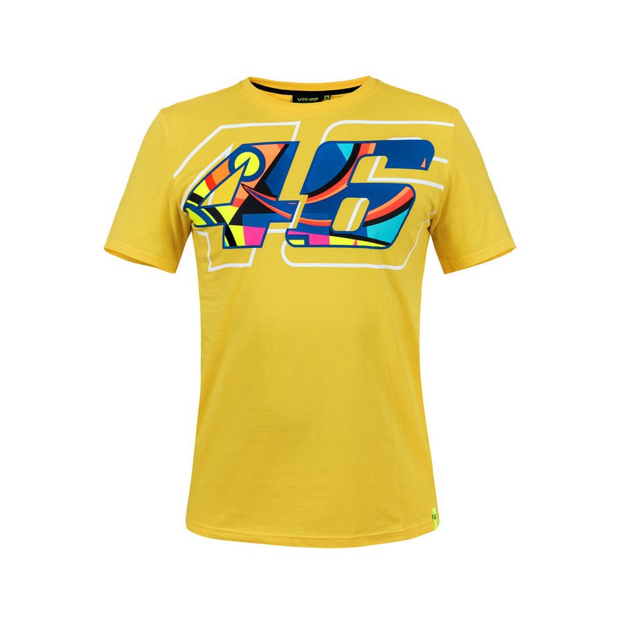 Valentino Rossi pánské tričko classic VR46 yellow - XS