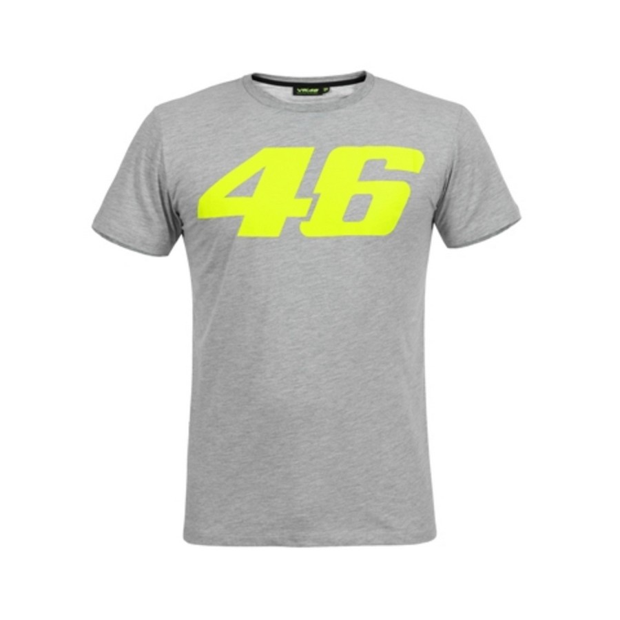 Valentino Rossi pánské tričko grey VR46 yellow Core - XS