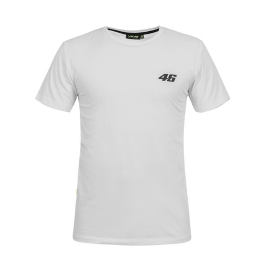 Valentino Rossi pánské tričko white logo VR46 black Core - S
