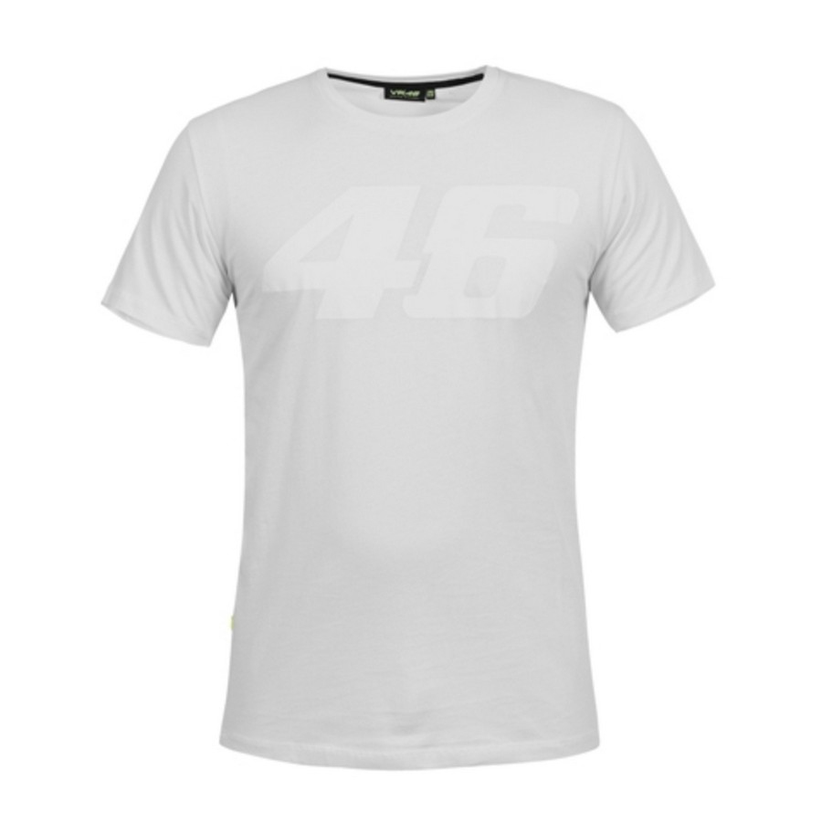 Valentino Rossi pánské tričko grey VR46 white Core - S - Moto GP Valentino Rossi Trička, polo trička, košile