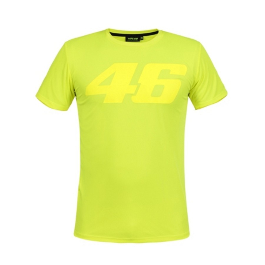 Valentino Rossi pánské tričko VR46 core yellow number yellow - S
