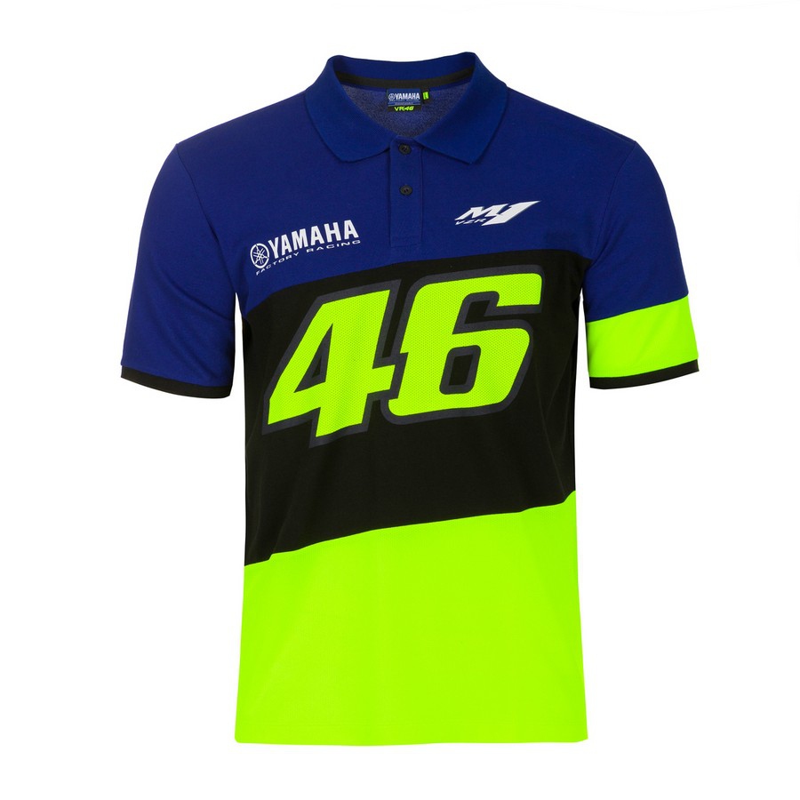 Valentino Rossi pánské polo tričko VR46 - Yamaha Dual 2020 - S