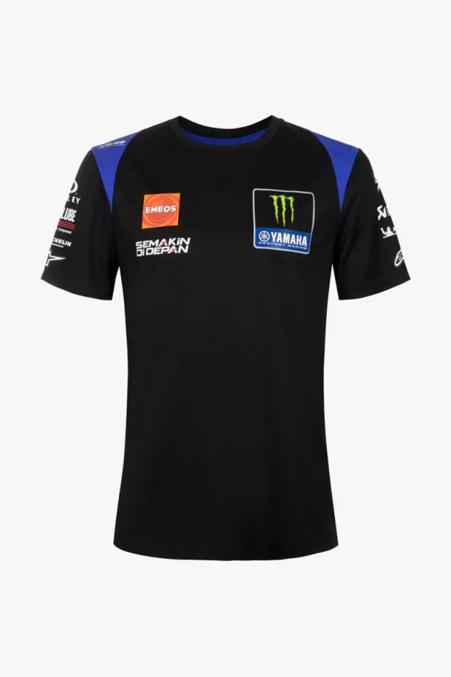 Valentino Rossi pánské tričko Yamaha replica monster energy team 2022 - L