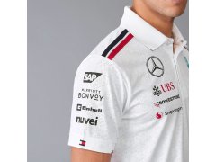 Mercedes AMG Petronas F1 pánské týmové polo tričko 2024 6