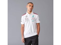 Mercedes AMG Petronas F1 pánské týmové polo tričko 2024 3