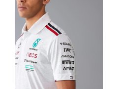 Mercedes AMG Petronas F1 pánské týmové polo tričko 2024 5
