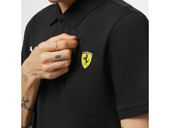 Scuderia Ferrari pánské černé polo tričko Classic s kapsičkou 7