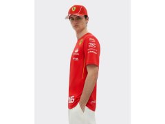 Ferrari F1 2024 pánské týmové tričko Charles Leclerc 2