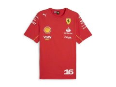 Ferrari pánské týmové tričko Charles Leclerc