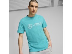 Mercedes AMG Petronas F1 ESS Logo pánské tričko zelené 2