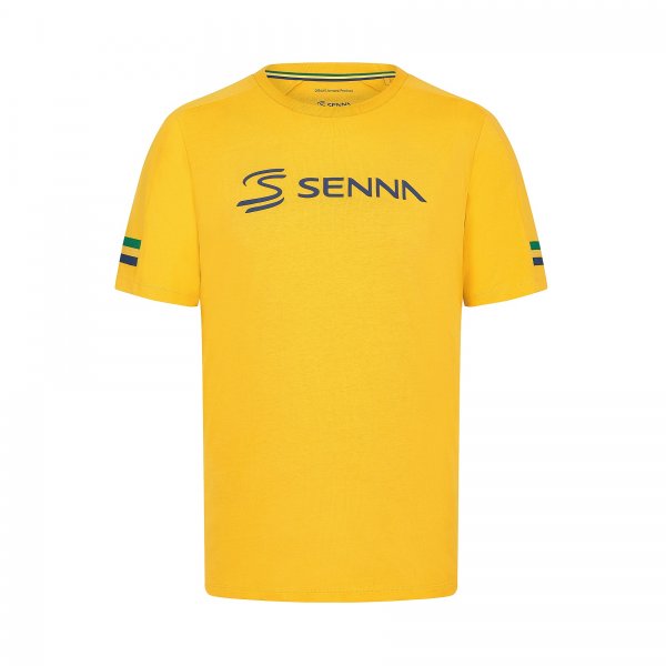 Ayrton Senna Stripe pánské tričko - Muži Trička a tílka