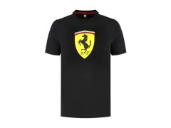 Ferrari F1 2025 pánské tričko s&nbsp;velkým logem černé