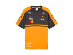 McLaren F1 2026 týmové tričko Lando Norris #1 - oranžové