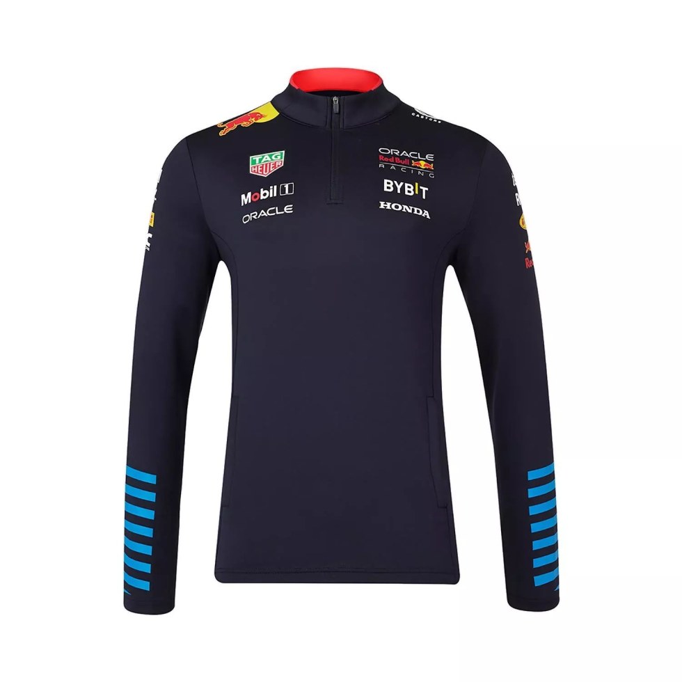 Red Bull Racing Red Bull týmová mikina 1/4 Zip