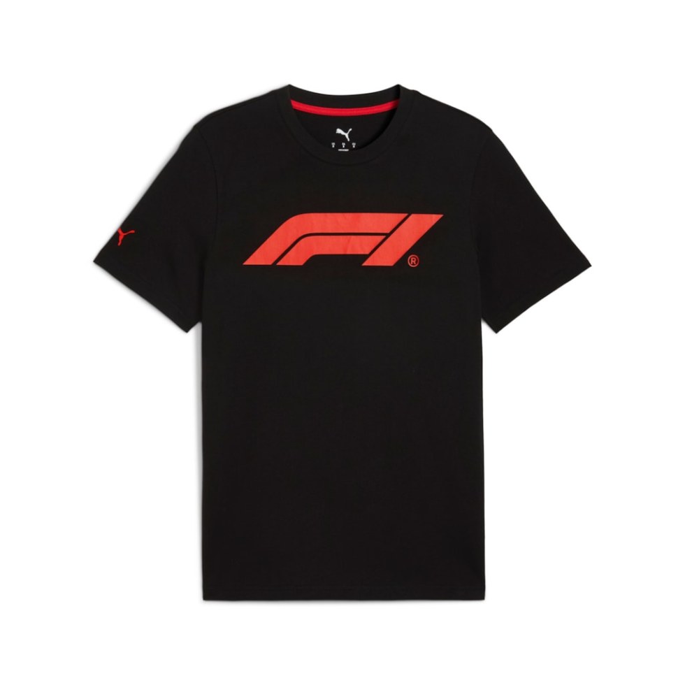 Formula 1 F1 pánské tričko ESS Logo - Puma černé Formula 1 F1 pánské tričko ESS Logo - Puma černé - Novinky