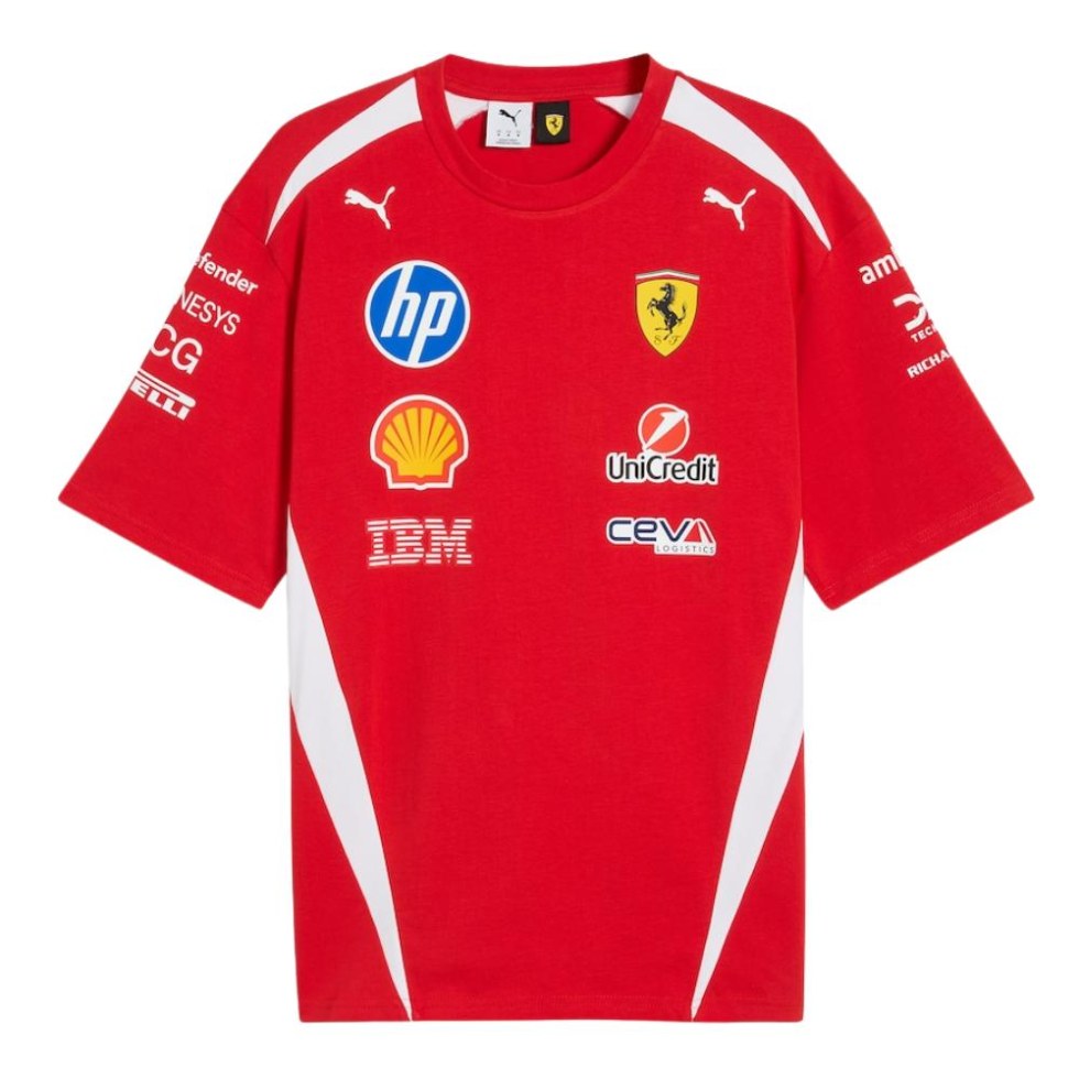 Ferrari F1 2026 Drivers tričko - červené