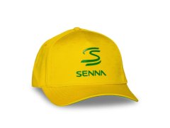 Ayrton Senna Depossed Curved kšiltovka žlutá