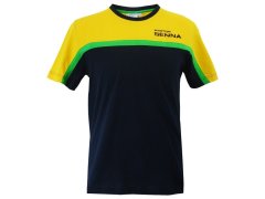 Ayrton Senna tričko pruhy