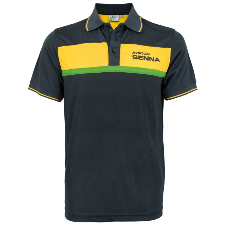 Ayrton Senna polo tričko - Piloti F1 Ayrton Senna Pánská trička