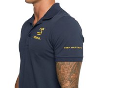 Ayrton Senna pánské polo tričko Legacy modré 4